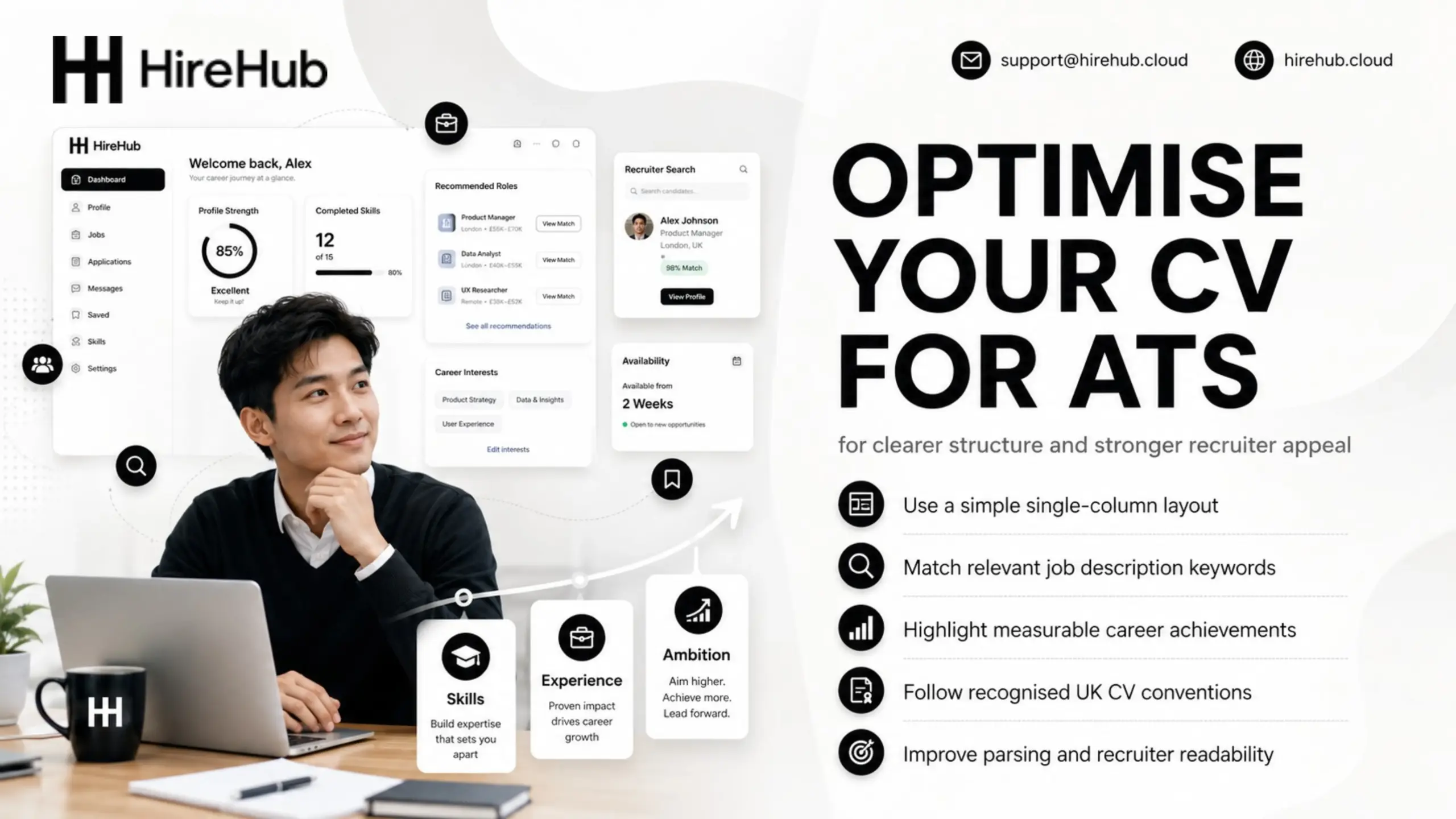 Learning how to optimise your CV for ATS can help your experience reach UK employers through a clear, structured and relevant application.